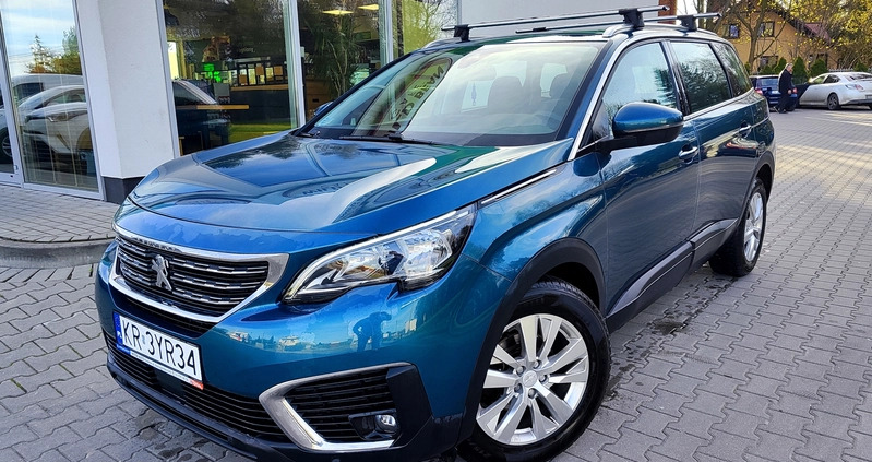 Peugeot 5008 cena 74900 przebieg: 161000, rok produkcji 2017 z Oleszyce małe 326